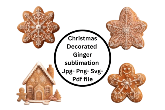 Christmas Decorated Ginger Illustrations Review