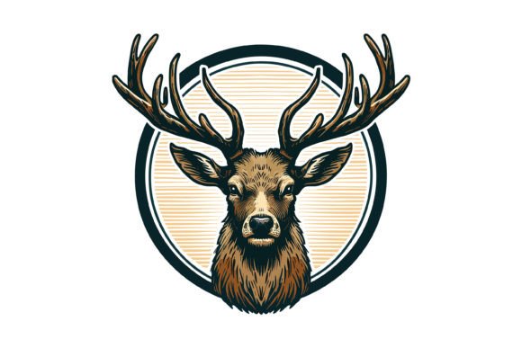 Christmas Reindeer Design: Illustrations for Branding