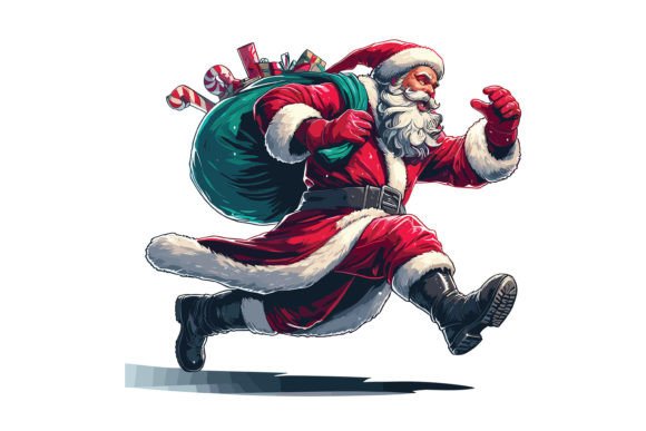 Christmas Santa Design: Bold Illustrations for Brands