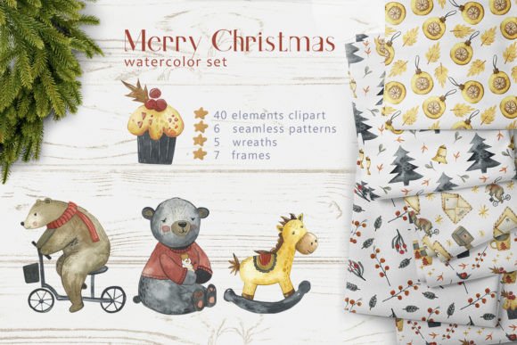 Holiday New Year & Christmas Illustrations Review