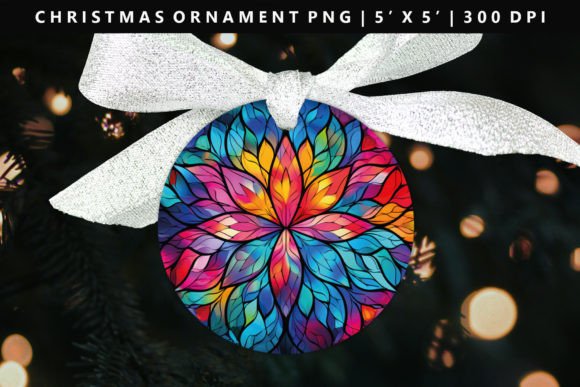 Mandala Christmas Ornament Illustrations Review