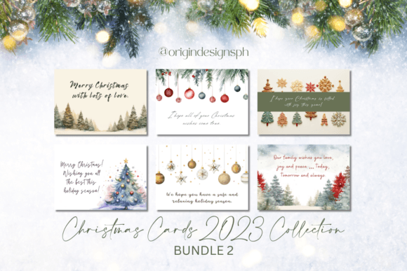 PLR Christmas Card 2: Illustrations for Sellers