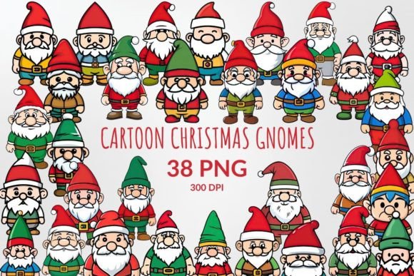 Review: Cartoon Christmas Gnomes Sublimation Design