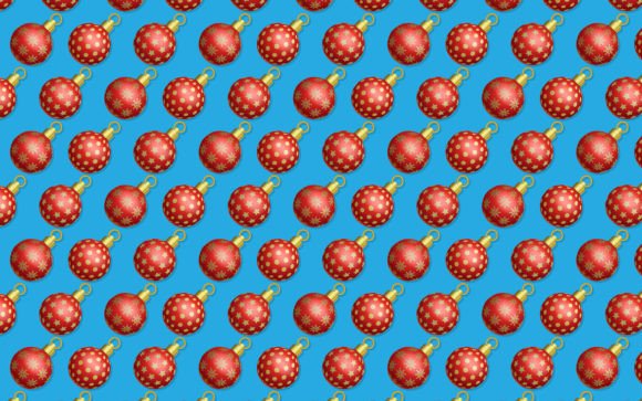Seamless Christmas Pattern: Festive Illustrations