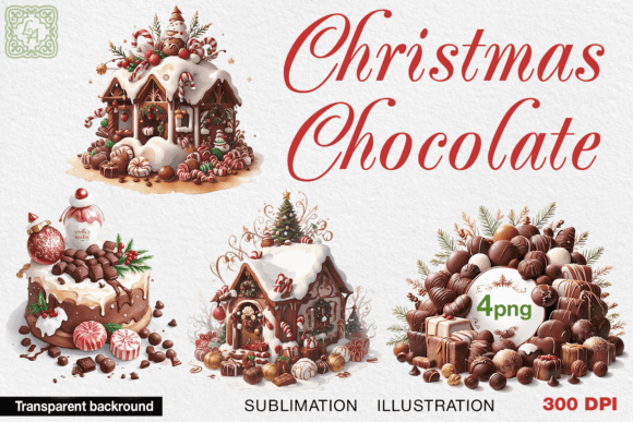 Watercolor Christmas Chocolate 4 PNG: A Designer’s Review